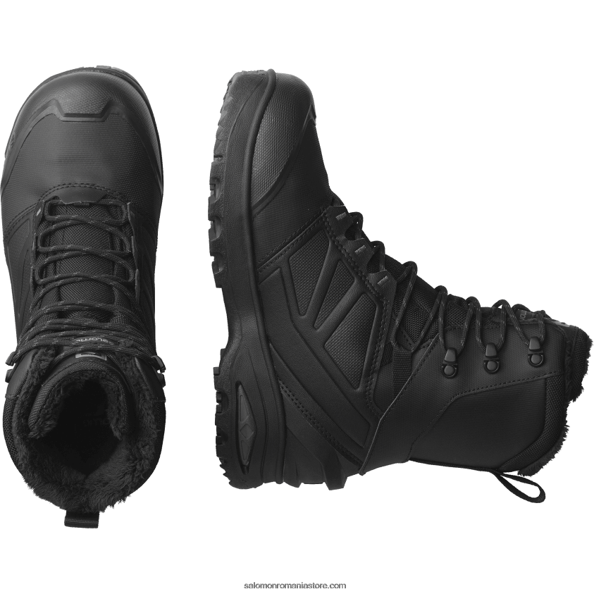 Salomon negru/magnet cizme de iarna barbatesti - toundra pro clima waterproof 6D8X2J1079