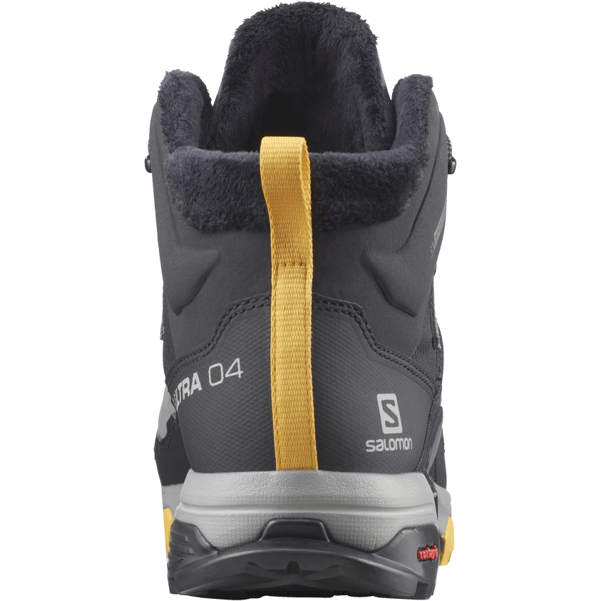 Salomon nuanta linistita/negru/cais cald cizme de iarna barbati - x ultra 4 mid winter thinsulate clima waterproof 6D8X2J1080