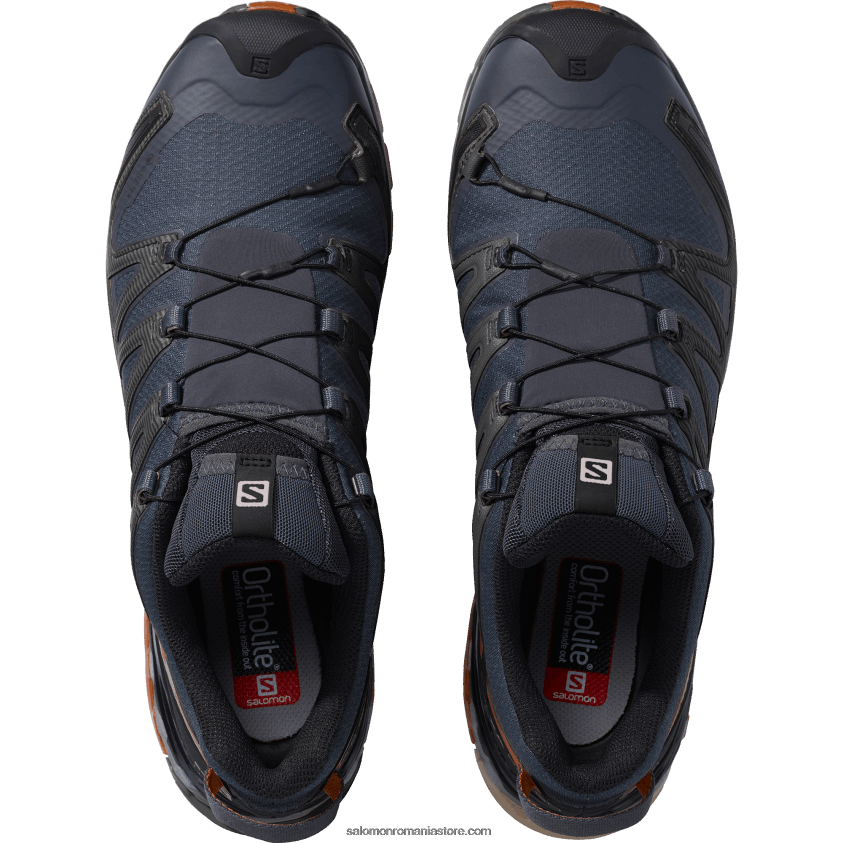 Salomon cafenea abanos/caramel/negru pantofi de alergare pentru bărbați - xa pro 3d v8 gore-tex 6D8X2J1481