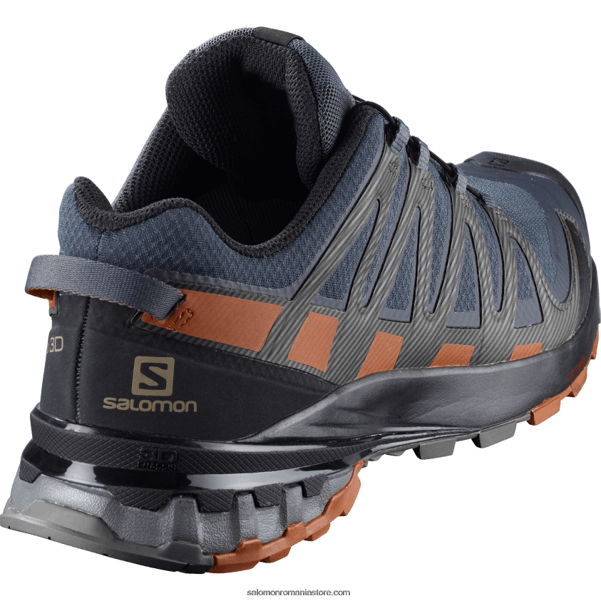 Salomon cafenea abanos/caramel/negru pantofi de alergare pentru bărbați - xa pro 3d v8 gore-tex 6D8X2J1481
