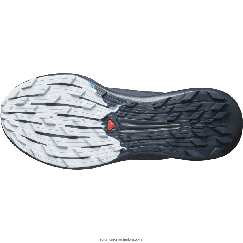 Salomon carbon/roș aprins/gheață arctică pantofi de alergare pentru bărbați - pulsar trail pro 2 6D8X2J1436