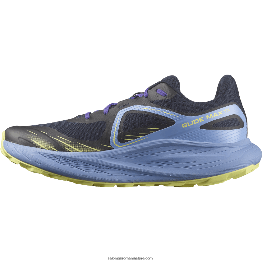 Salomon cer de granada/safir întunecat/tei însorit încălțăminte de trail pentru bărbați - glide max tr 6D8X2J1448