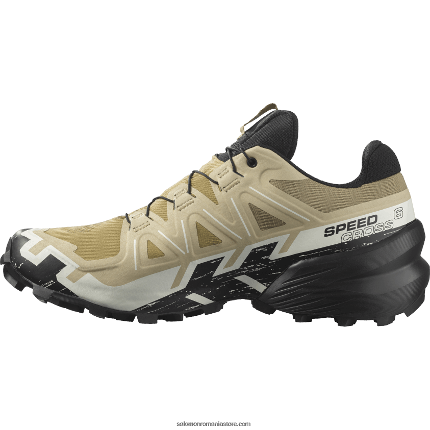Salomon gheață de varec/negru/vanilie pantofi de alergare pentru bărbați - speedcross 6 gore-tex 6D8X2J1466
