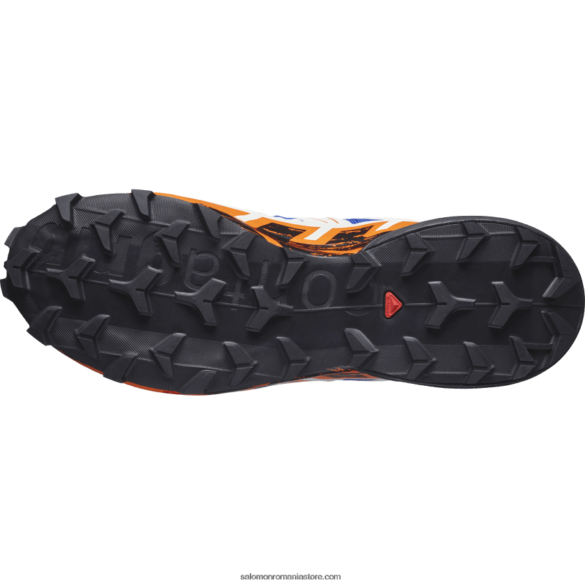 Salomon ibis albastru lapis/negru/ stacojiu pantofi de alergare pentru bărbați - speedcross 6 6D8X2J1456
