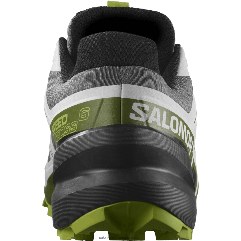 Salomon negru/alb/ var acid pantofi de alergare pentru bărbați - speedcross 6 6D8X2J1457