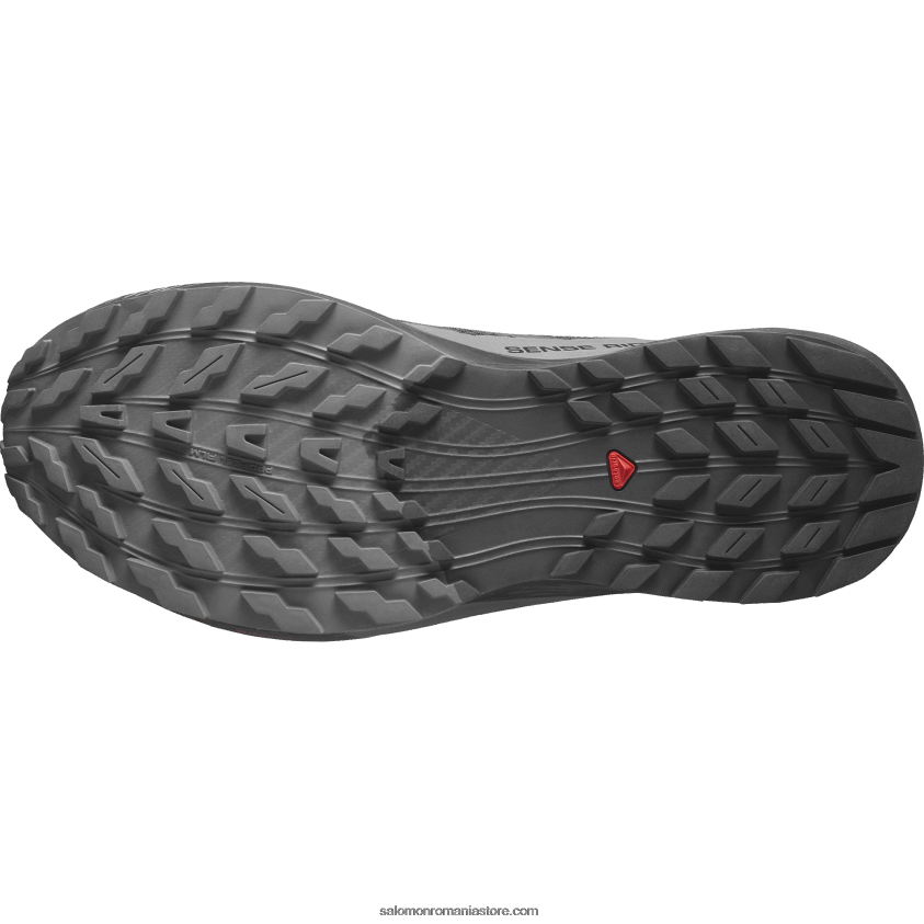 Salomon negru/magnet pantofi de alergare pentru bărbați - sense ride 5 gore-tex 6D8X2J1444