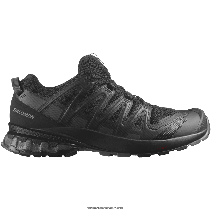 Salomon negru/magnet pantofi de alergare pentru bărbați - xa pro 3d v8 6D8X2J1479