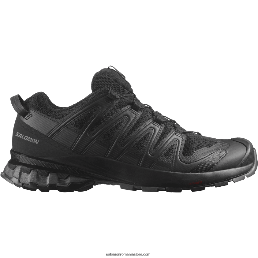 Salomon negru/magnet pantofi de alergare pentru bărbați - xa pro 3d v8 wide 6D8X2J1474