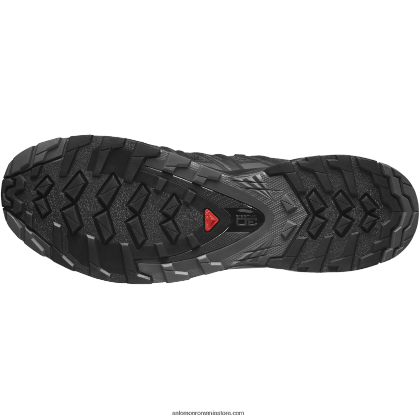 Salomon negru/magnet pantofi de alergare pentru bărbați - xa pro 3d v8 wide 6D8X2J1474