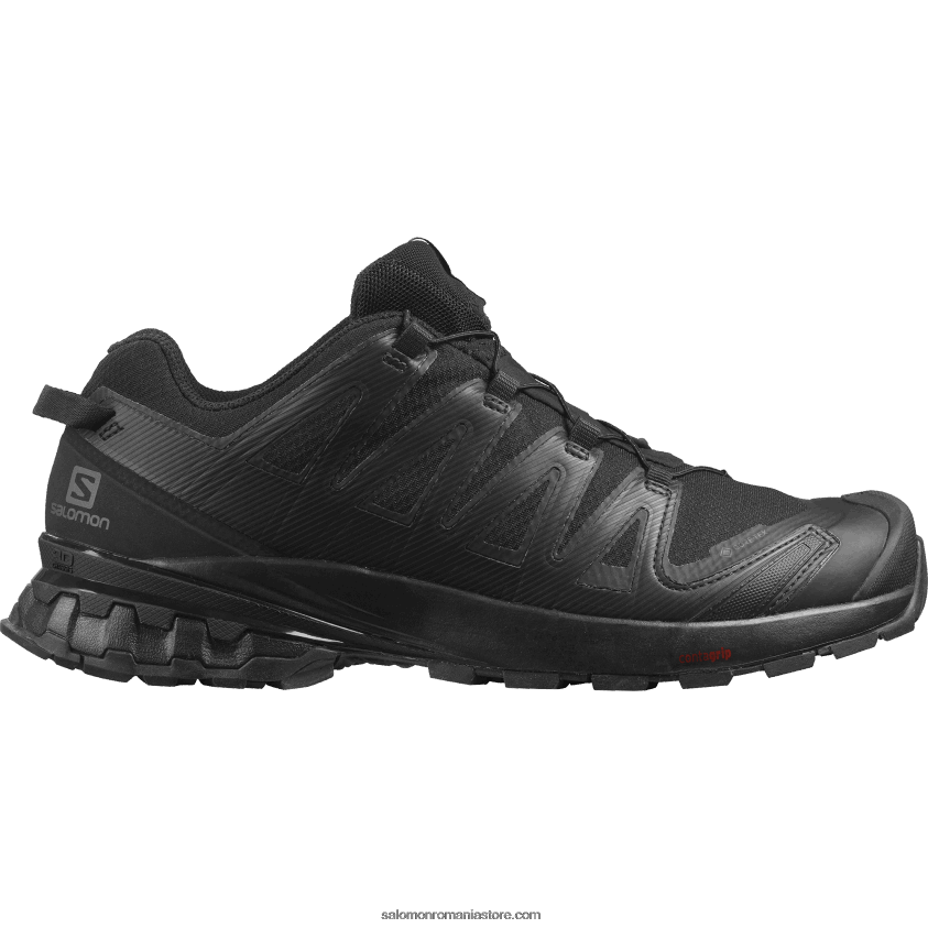 Salomon negru pantofi de alergare pentru bărbați - xa pro 3d v8 gore-tex 6D8X2J1482