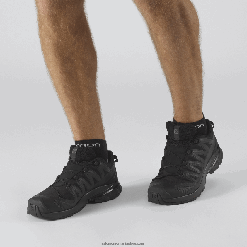 Salomon negru pantofi de alergare pentru bărbați - xa pro 3d v8 gore-tex 6D8X2J1482