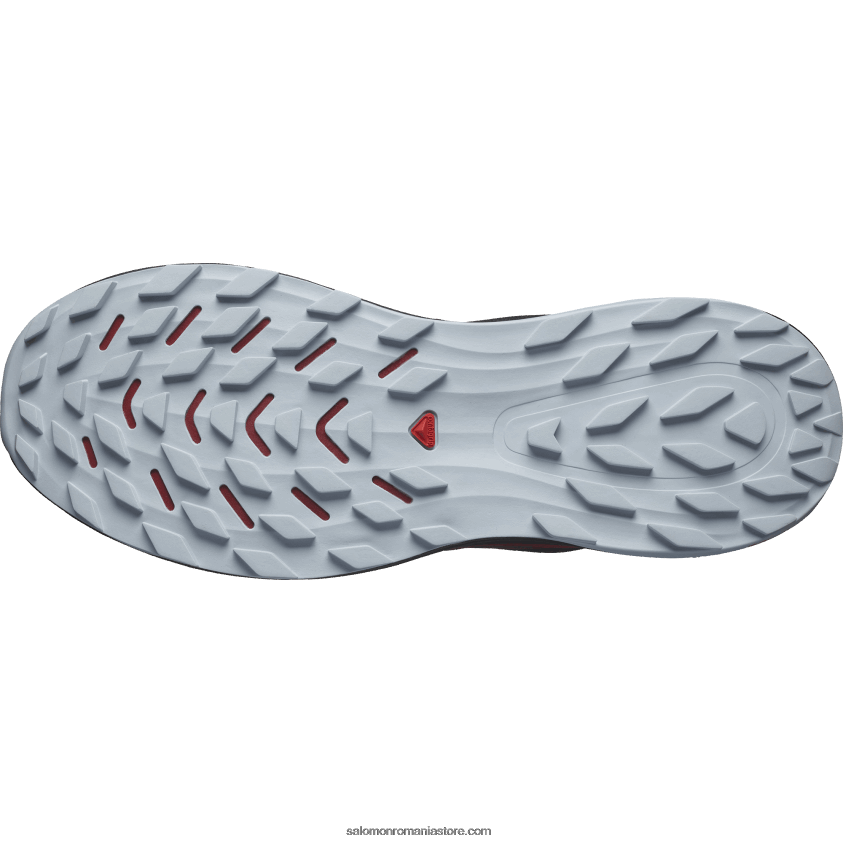 Salomon negru/roșu bicicletă/albastru perlat pantofi de alergare pentru bărbați - ultra glide 2 6D8X2J1439