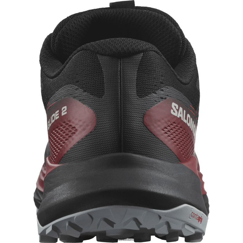 Salomon negru/roșu bicicletă/albastru perlat pantofi de alergare pentru bărbați - ultra glide 2 6D8X2J1439