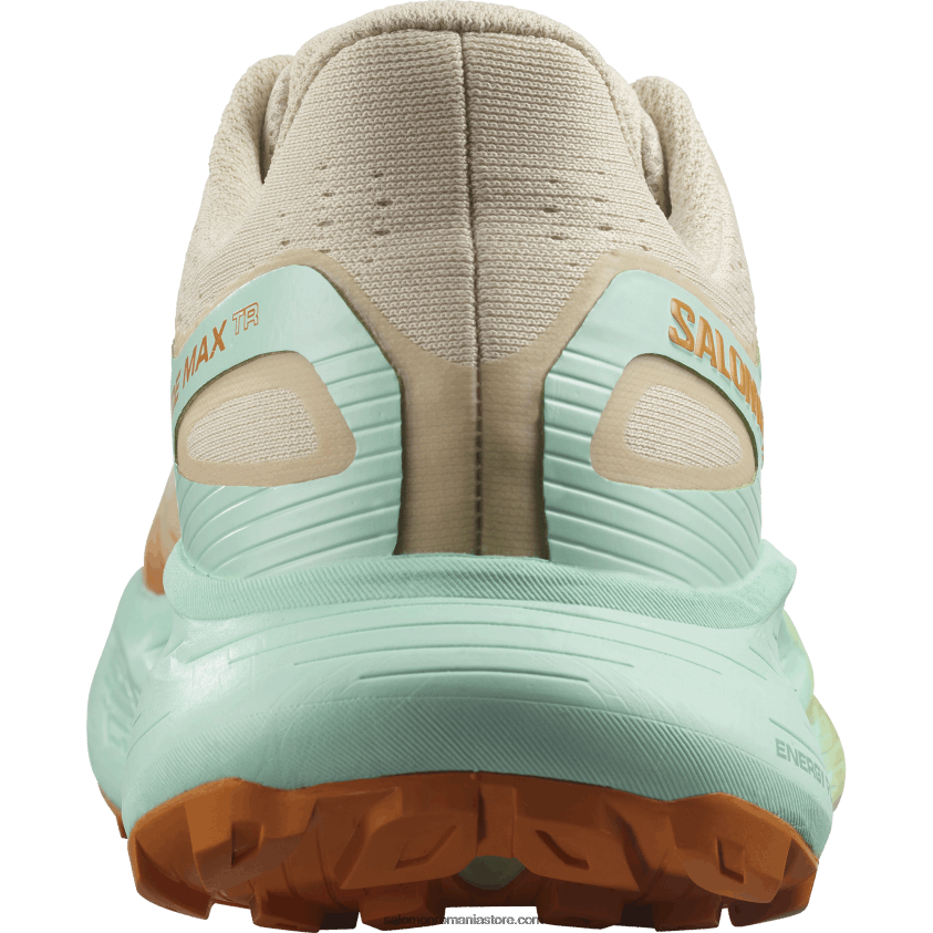 Salomon nisip albit/yucca/piper portocaliu încălțăminte de trail pentru bărbați - glide max tr 6D8X2J1446