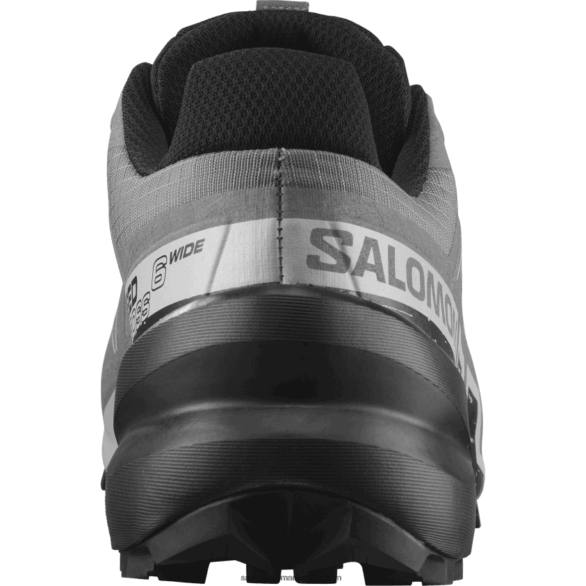 Salomon nuanta linistita/negru/albastru sidefat pantofi de trail pentru bărbați - speedcross 6 lățime 6D8X2J1470