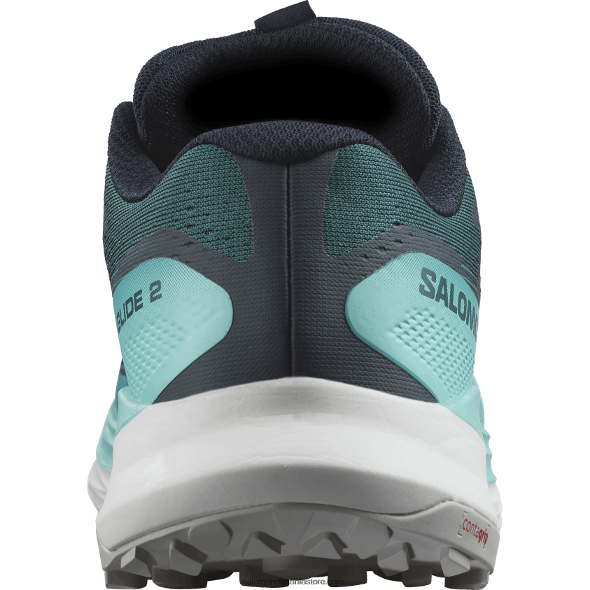 Salomon profund atlantic/strălucire albastră/roșu aprins pantofi de alergare pentru bărbați - ultra glide 2 6D8X2J1438