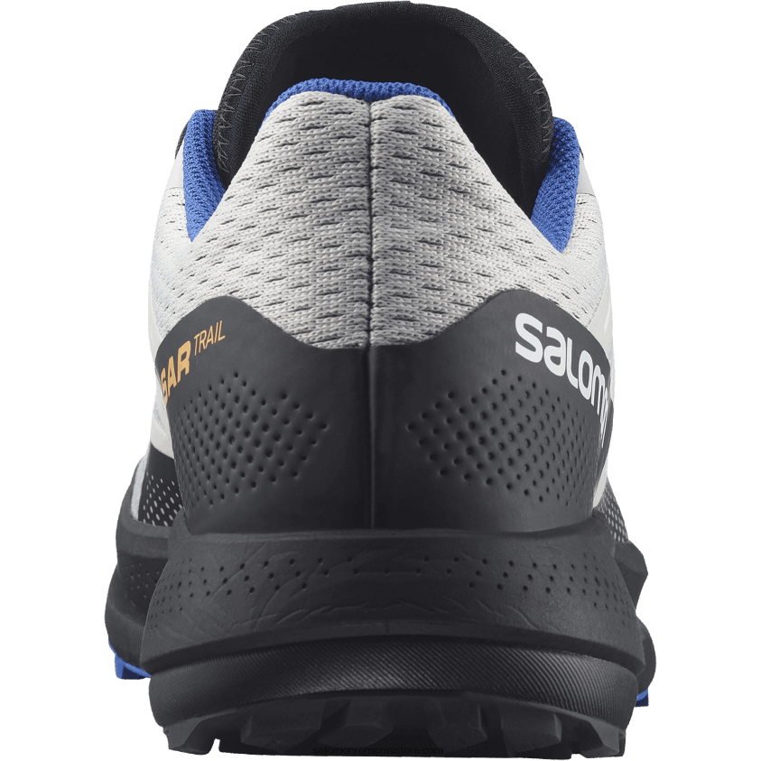 Salomon stâncă lunară/negru/albastru orbitor pantofi de alergare pentru bărbați – pulsar trail 6D8X2J1461