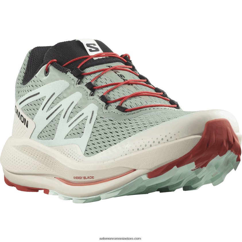 Salomon tampon de crin/aqua albit/sos iute pantofi de alergare pentru bărbați – pulsar trail 6D8X2J1464