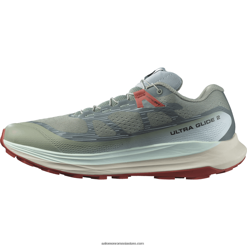 Salomon tampon de crin/aqua albit/sos iute pantofi de alergare pentru bărbați - ultra glide 2 6D8X2J1440