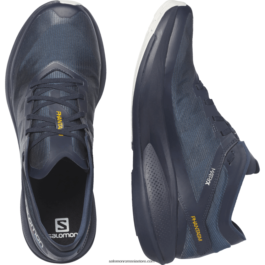 Salomon starea de spirit indigo/cerul de noapte/roca lunară pantofi de alergare pentru bărbați – fantasmă 6D8X2J1071