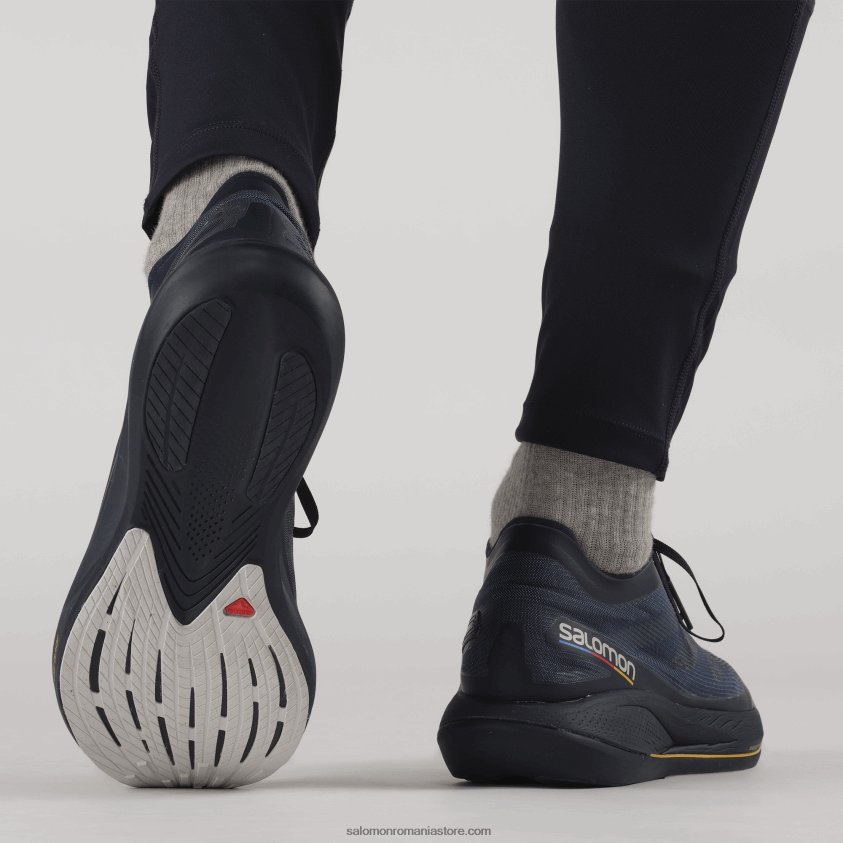 Salomon starea de spirit indigo/cerul de noapte/roca lunară pantofi de alergare pentru bărbați – fantasmă 6D8X2J1071