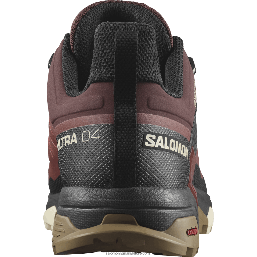 Salomon henna ars/negru/aur plictisitor pantofi de drumeție pentru bărbați - x ultra 4 gore-tex 6D8X2J15