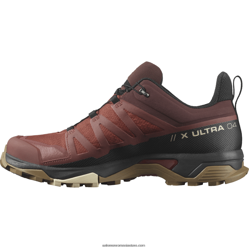 Salomon henna ars/negru/aur plictisitor pantofi de drumeție pentru bărbați - x ultra 4 gore-tex 6D8X2J15