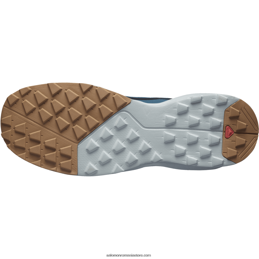 Salomon magnet/albastru perlat/maro tutun pantofi de drumeție pentru bărbați - patrula 6D8X2J46