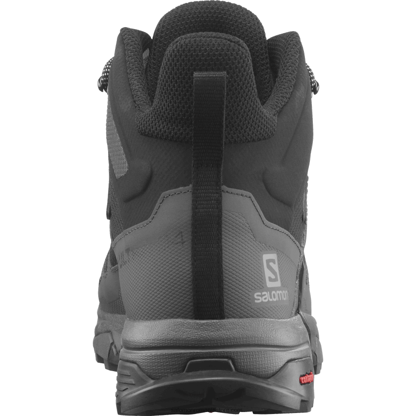 Salomon negru/magnet/albastru sidefat ghete de drumeție pentru bărbați - x ultra 4 mid gore-tex 6D8X2J8