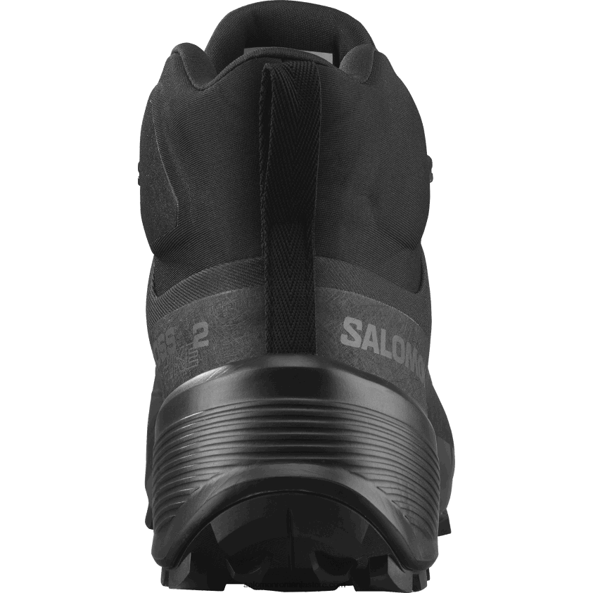 Salomon negru/magnet ghete de drumeție pentru bărbați - cross hike 2 mid gore-tex 6D8X2J36