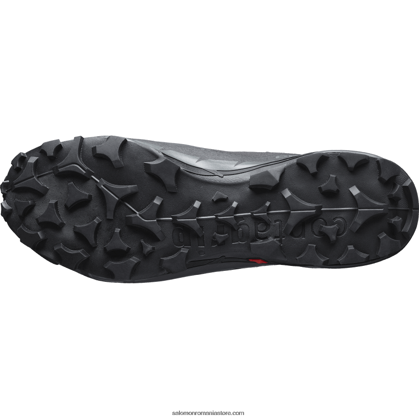 Salomon negru/magnet ghete de drumeție pentru bărbați - cross hike 2 mid gore-tex wide 6D8X2J19