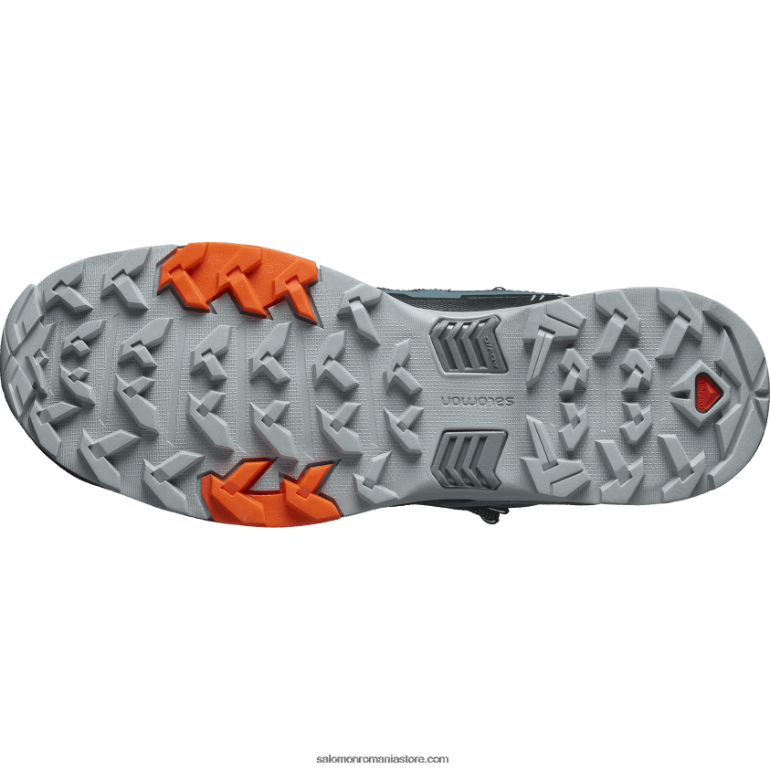 Salomon stargazer/negru/ibis stacojiu ghete de drumeție pentru bărbați - x ultra 4 mid gore-tex 6D8X2J10