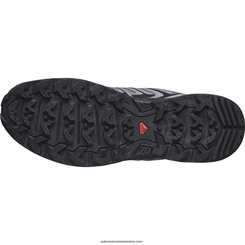 Salomon toffee/nuanta linistita/mallard blue pantofi de drumeție pentru bărbați - x ultra pioneer aero 6D8X2J20
