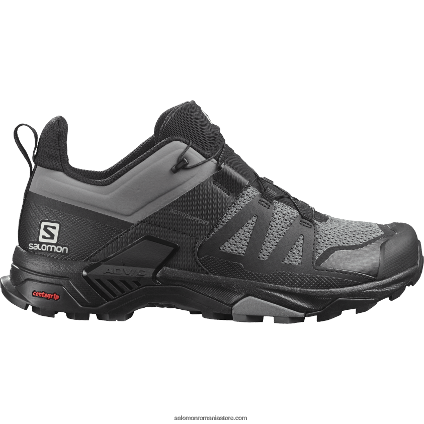 Salomon umbra linistita/negru pantofi de drumeție pentru bărbați - x ultra 4 6D8X2J26