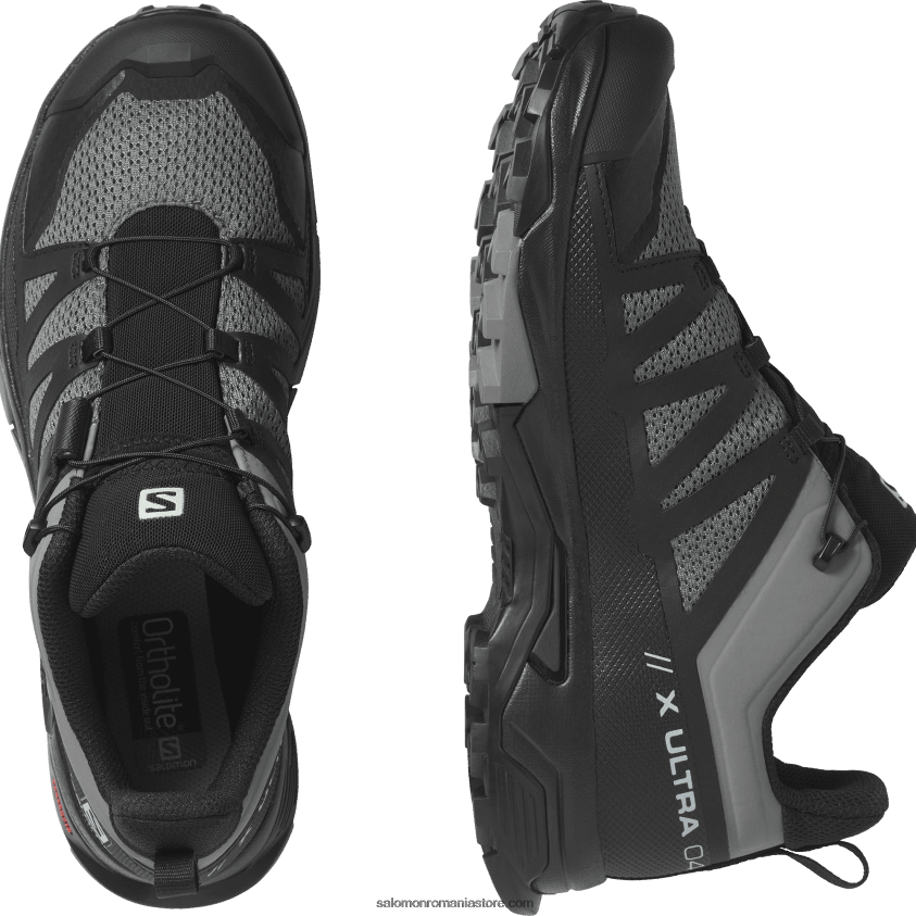 Salomon umbra linistita/negru pantofi de drumeție pentru bărbați - x ultra 4 6D8X2J26