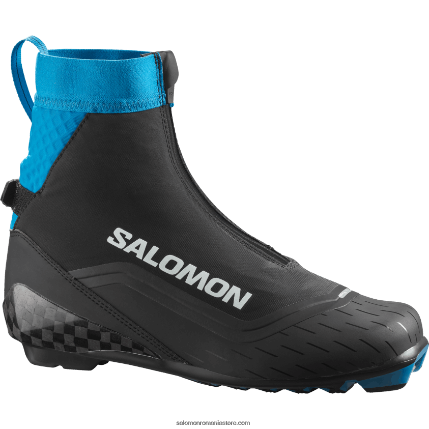 Salomon negru/albastru proces cizme nordice clasice pentru bărbați - s/max carbon classic mv 6D8X2J693