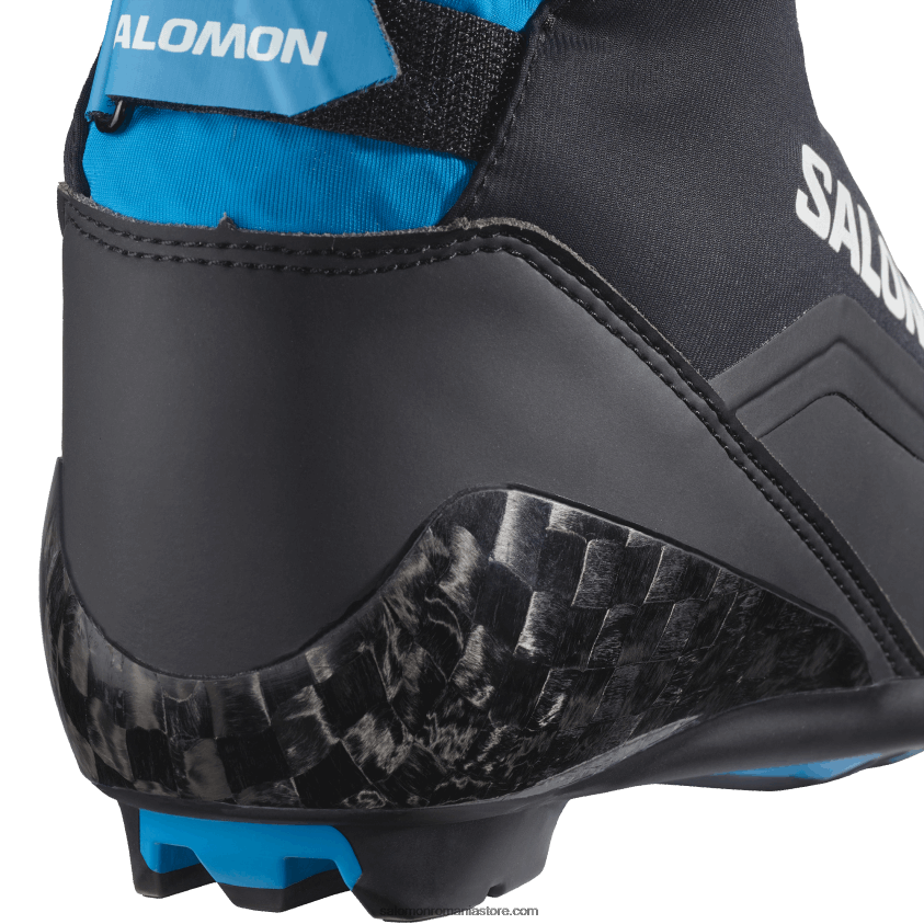 Salomon negru/albastru proces cizme nordice clasice pentru bărbați - s/max carbon classic mv 6D8X2J693