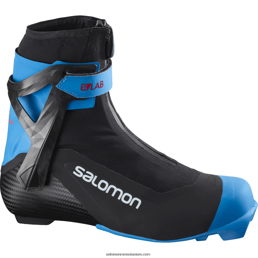 Salomon negru/albastru proces cizme nordice patinaj barbati - s/lab carbon skate el 6D8X2J697