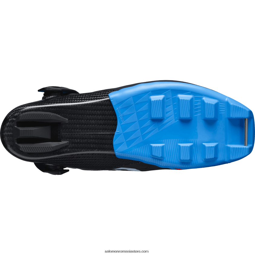 Salomon negru/albastru proces cizme nordice patinaj barbati - s/lab carbon skate el 6D8X2J697