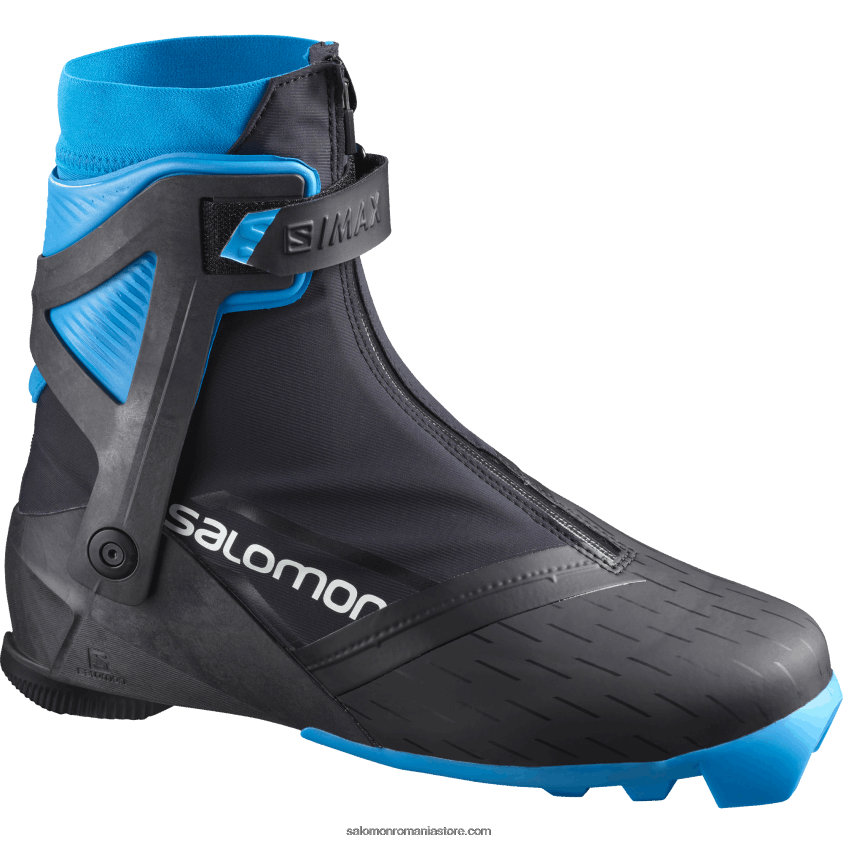 Salomon negru/albastru proces cizme nordice patinaj barbati - s/max carbon skate mv 6D8X2J690