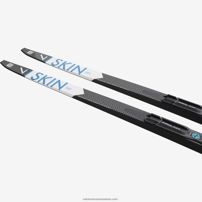 Salomon l41392000+ pachet schi nordic clasic pentru bărbați - rc 7 eskin med (și prolink shift pro) 6D8X2J688