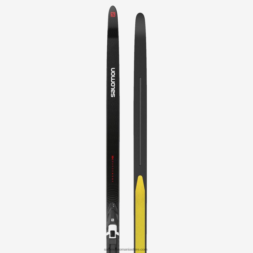 Salomon l41540500+ pachet de schi nordic clasic pentru bărbați - piele snowscape 9 (și prolink shift pro) 6D8X2J678