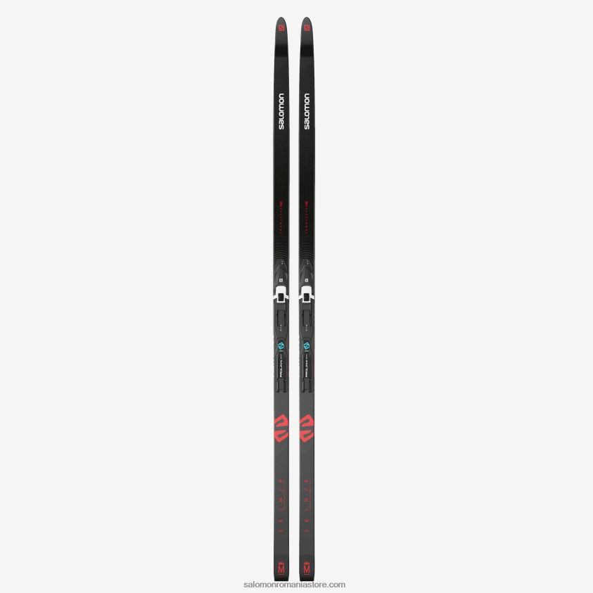 Salomon l41540500+ pachet de schi nordic clasic pentru bărbați - piele snowscape 9 (și prolink shift pro) 6D8X2J678