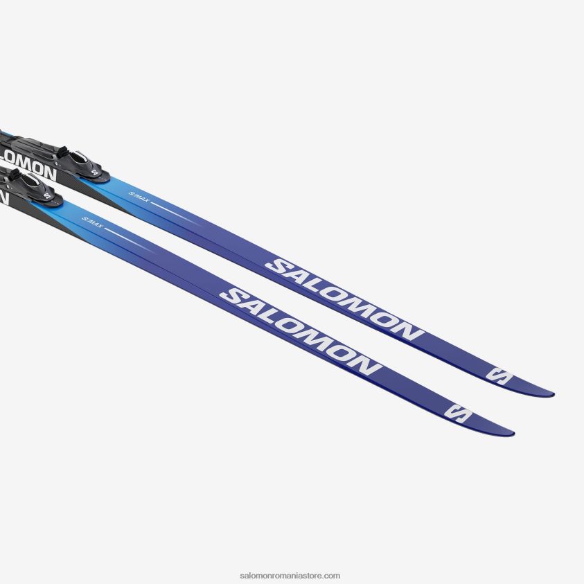 Salomon l47034000+ Pachet schi nordic patinaj pentru bărbați - s/max skate x-stiff (și prolink shift-in) 6D8X2J673