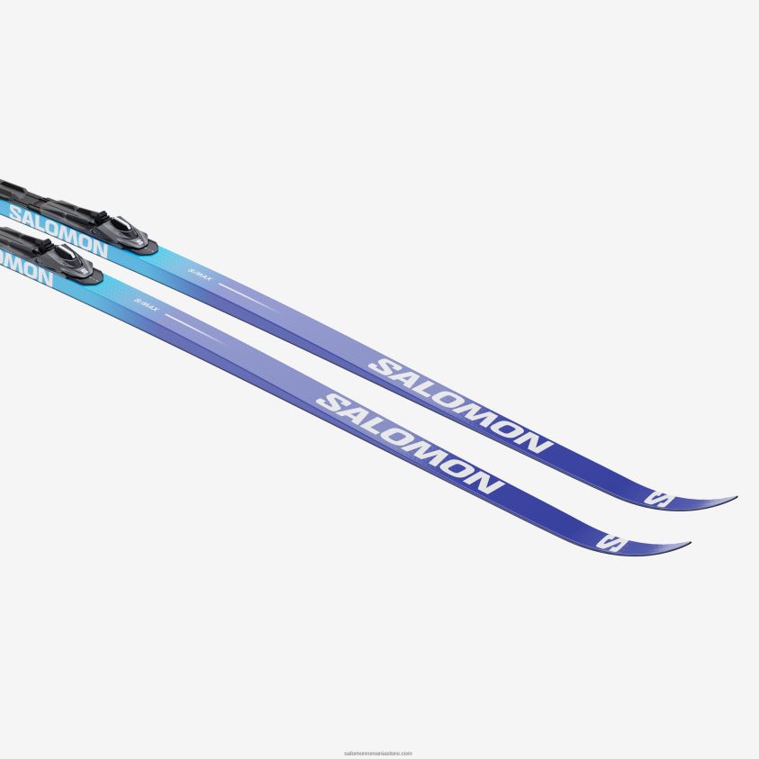 Salomon l47035000+ pachet schi nordic clasic pentru bărbați - s/max eskin hard (și prolink shift-in) 6D8X2J687