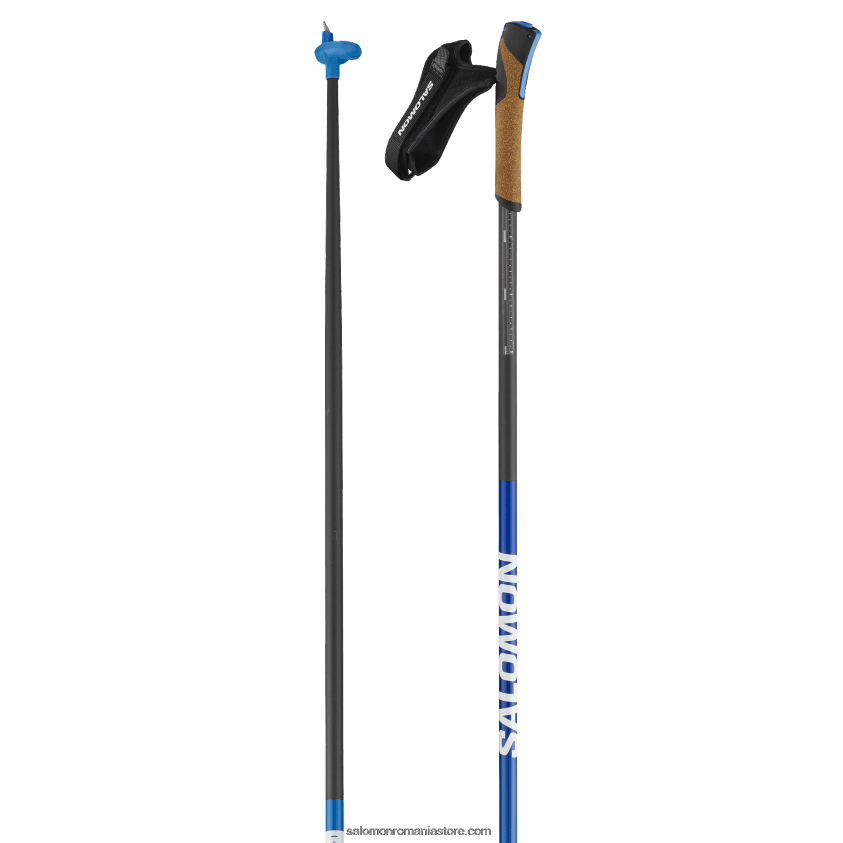 Salomon albastru de rasă bețe nordice clasice patinaj bărbați - kit de clic s/lab carbon 6D8X2J728