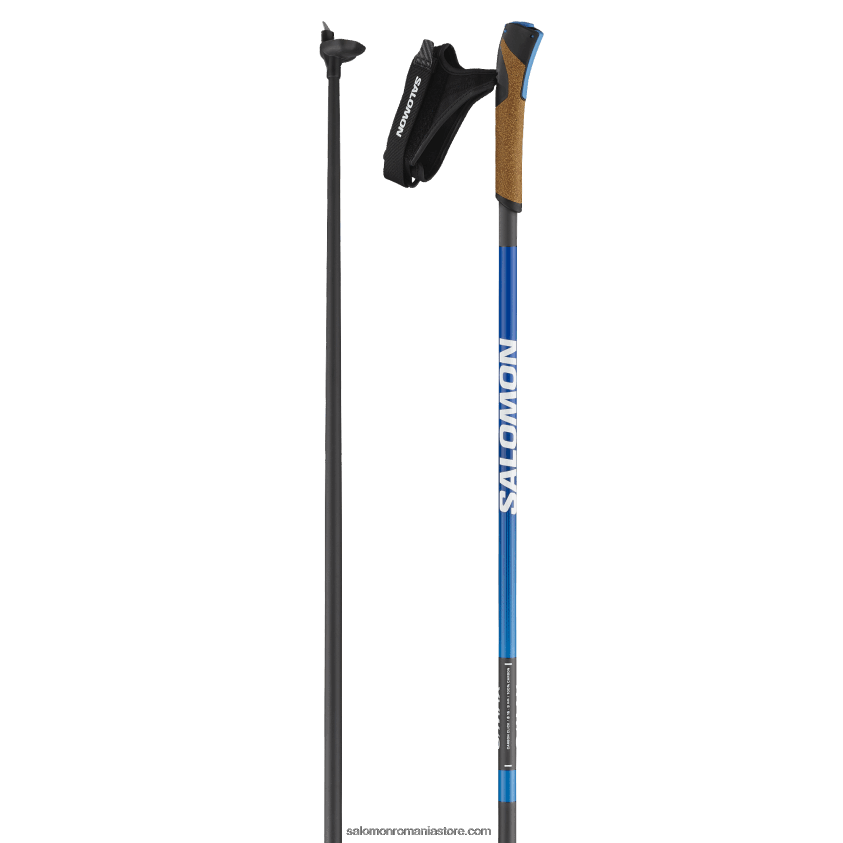 Salomon albastru de rasă patinaj barbati clasici nordici - s/max carbon click 6D8X2J725