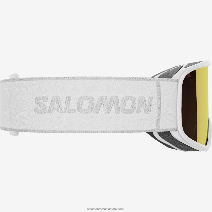 Salomon alb ochelari de protecție pentru bărbați - aksium 2.0 s 6D8X2J483