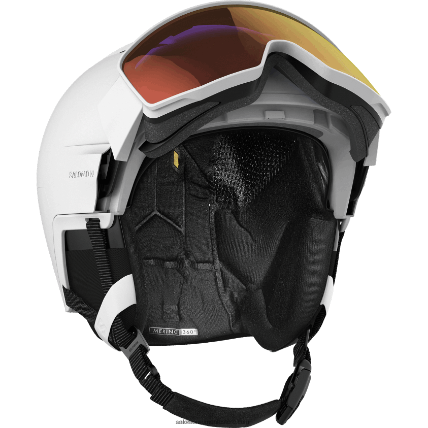 Salomon alb casca barbati - driver prime sigma photo mips 6D8X2J1275
