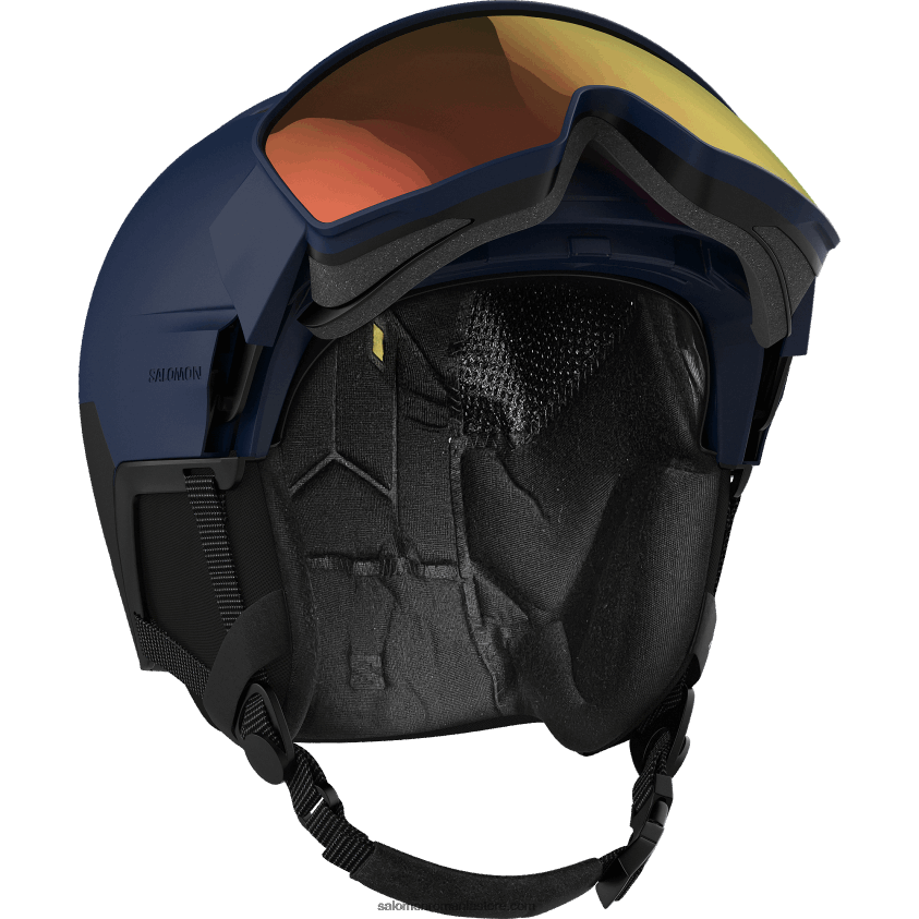 Salomon rochie albastru/negru casca barbati - driver pro sigma mips 6D8X2J1270